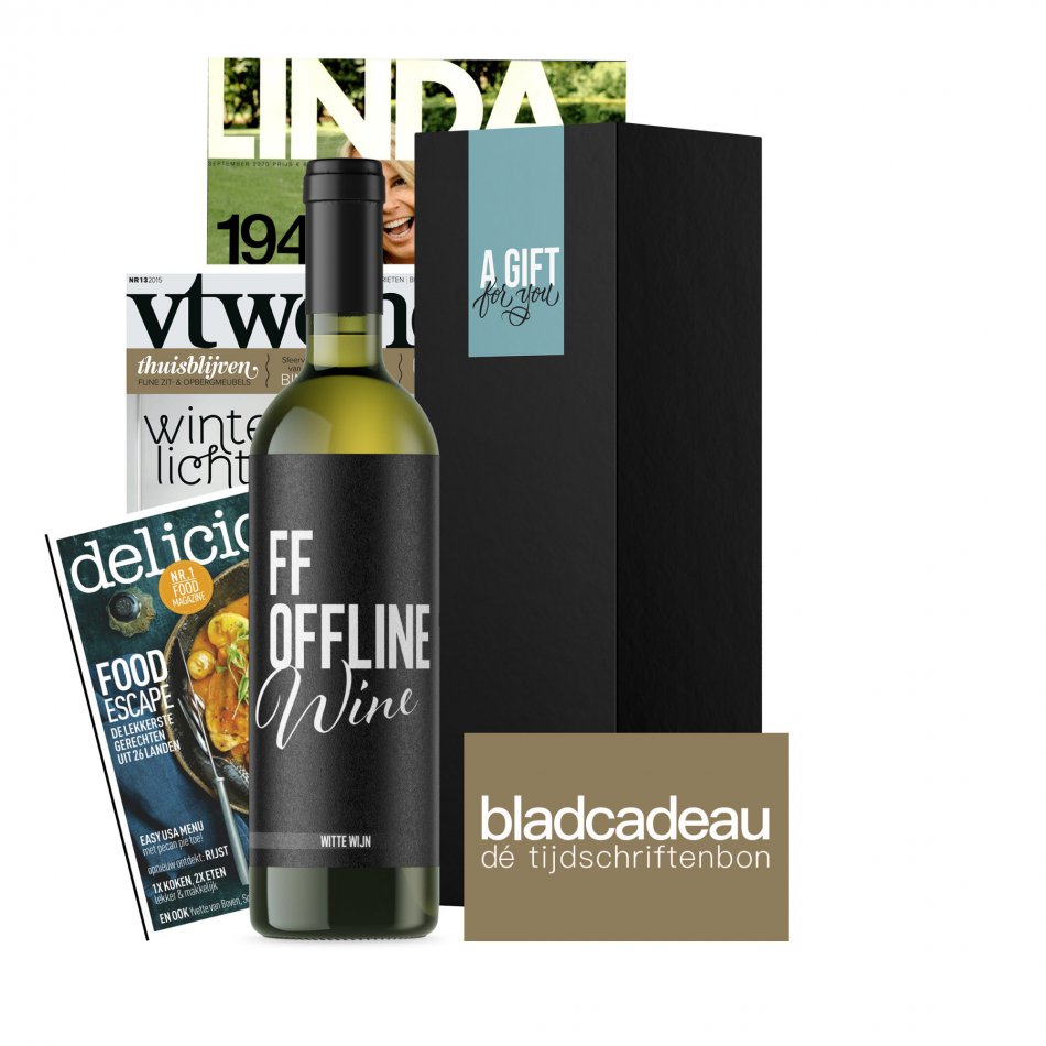 FF Off Line Wine Tijdschriftenbon- Wit