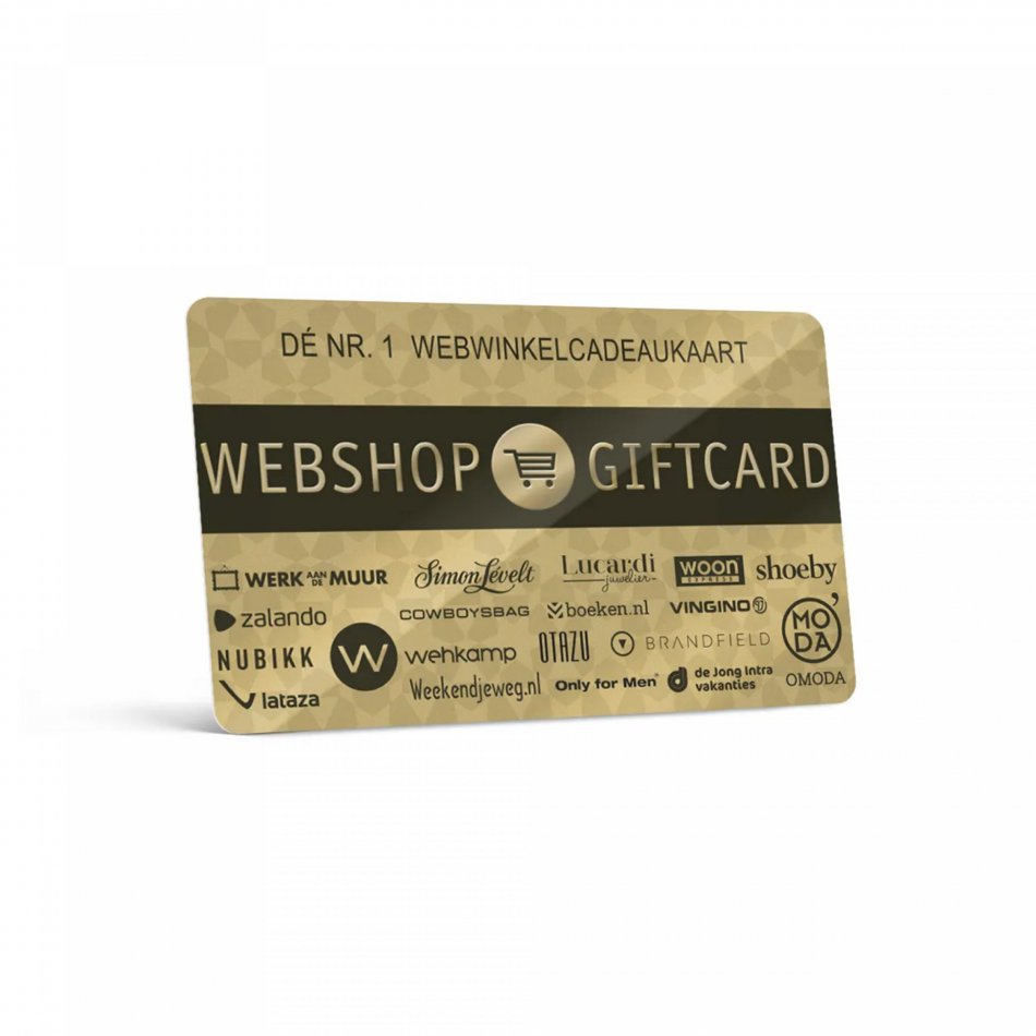 Webshop Giftcard Digitaal 5 euro